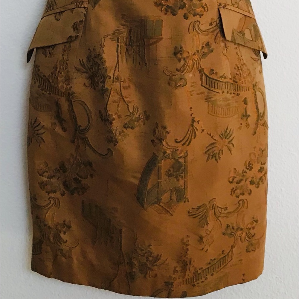 Brown Mini Dress - image 6